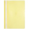 Папка пластиковая со скоросшивателем А4 inФормат, толщина пластика 0,18 мм, желтый