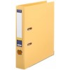 Папка-регистратор Lux Economix с двусторонним ПВХ-покрытием, корешок 50 мм, желтый