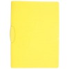 Папка пластиковая с клипом Barocco, толщина пластика 0,45 мм, желтая
