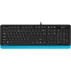 Клавиатура A4Tech Fstyler FK10 (черный/синий)