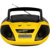 Портативная аудиосистема Varta V-CDR101US (черный/желтый)